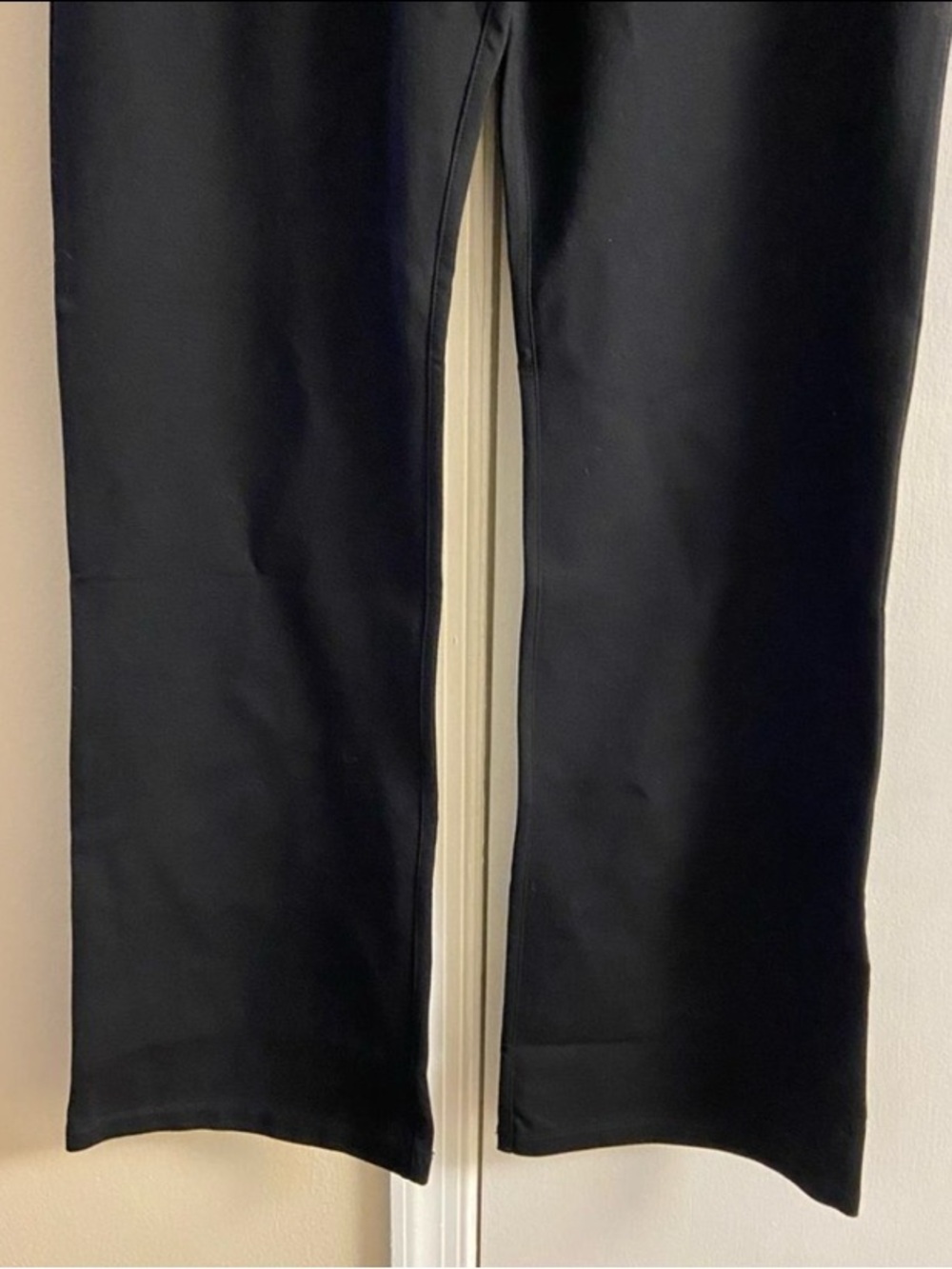 Betabrand Black Bootcut Pants pull on Large - Picture 4 of 7